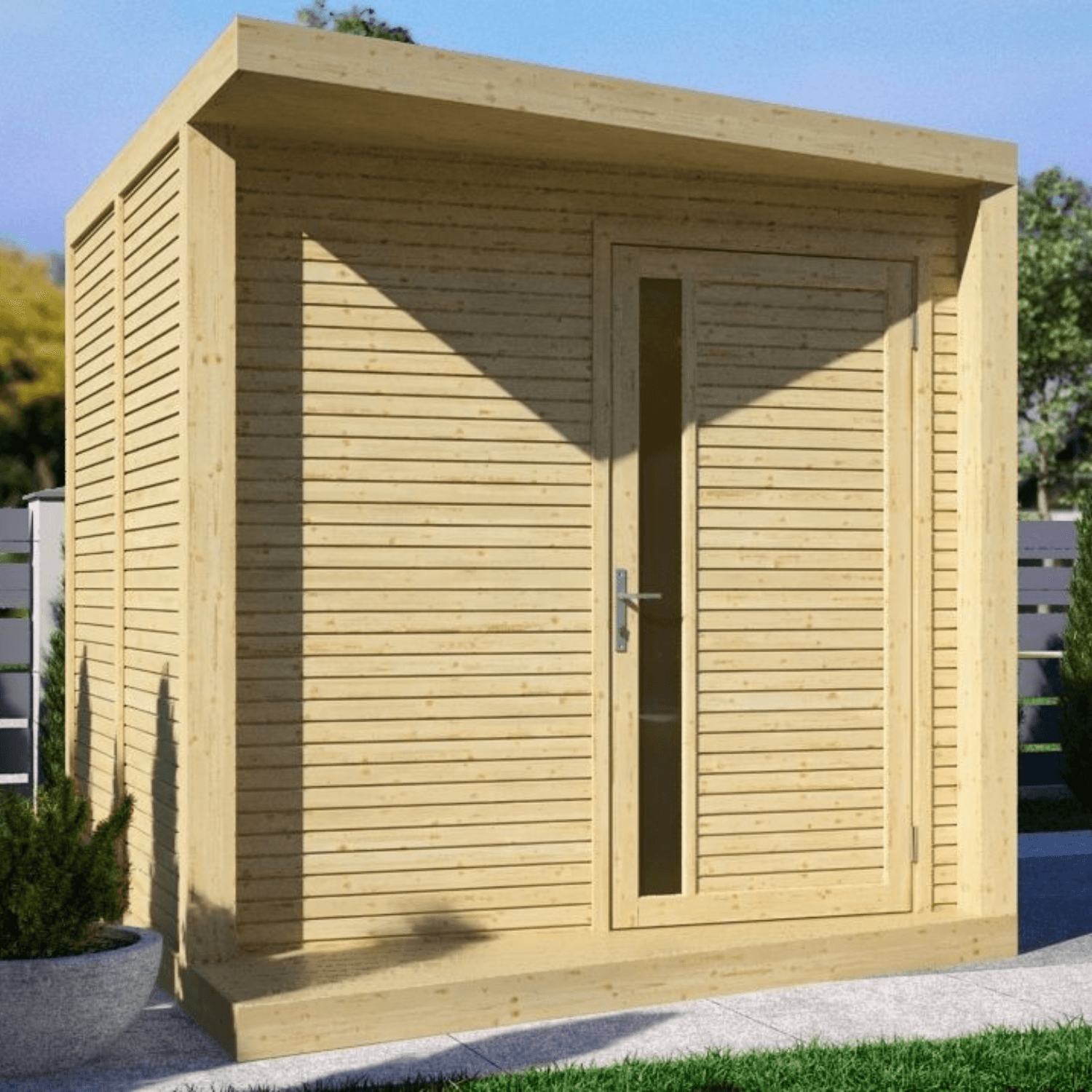 Abri de jardin Neris – 237 x 297 cm — vue 1