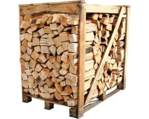 Bois de chauffage 25 cm — Palette 1,2 m³ — 1,6 stères — vue 1